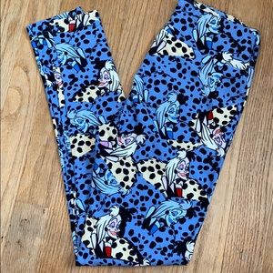 New LuLaRoe Disney Cruella DaVille leggings OS